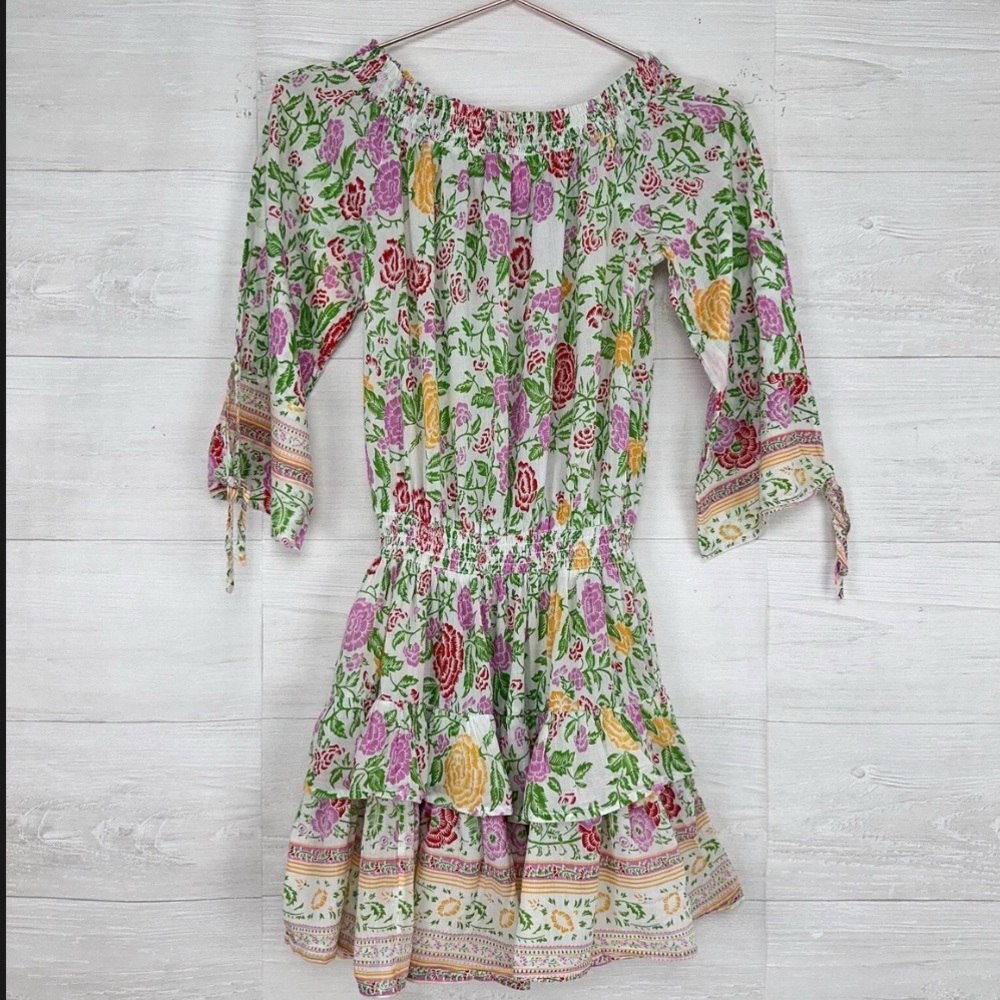 Ranees Floral Smocked Dress